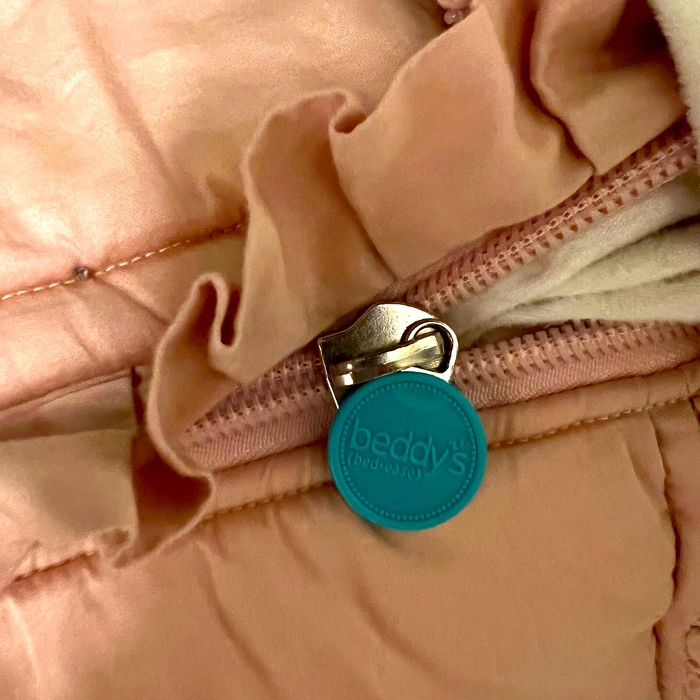 2 twin size original Beddy’s bedding in minky.